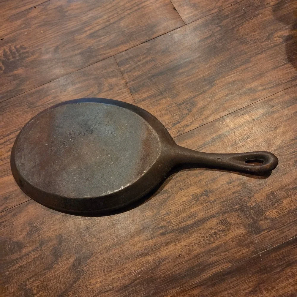 Grillmaster Oval Cast Iron Fajita Sizzler Pan Skillet 12.5 Inch Serving Platter